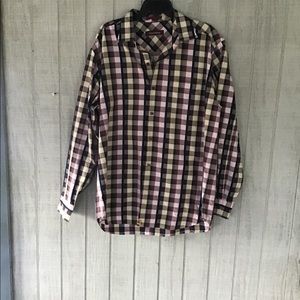 Tommy Bahama plaid Button Down